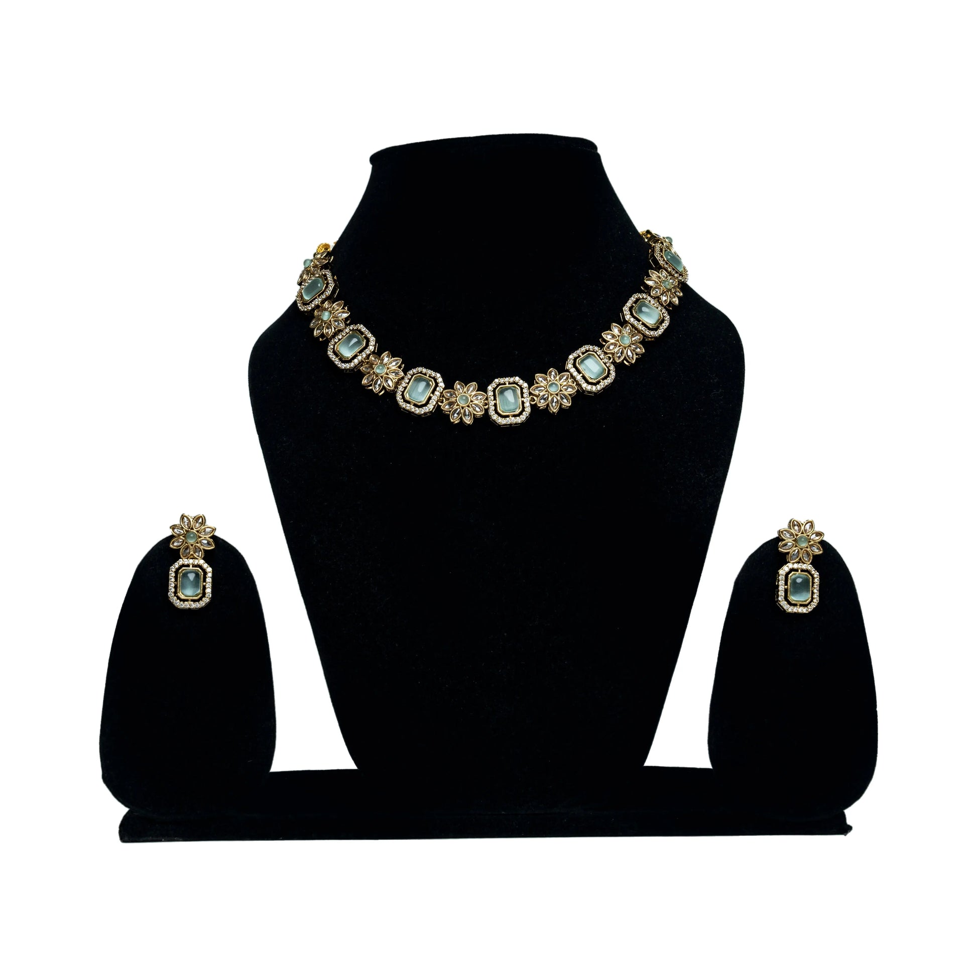 Designer Kundan Choker Necklace Set