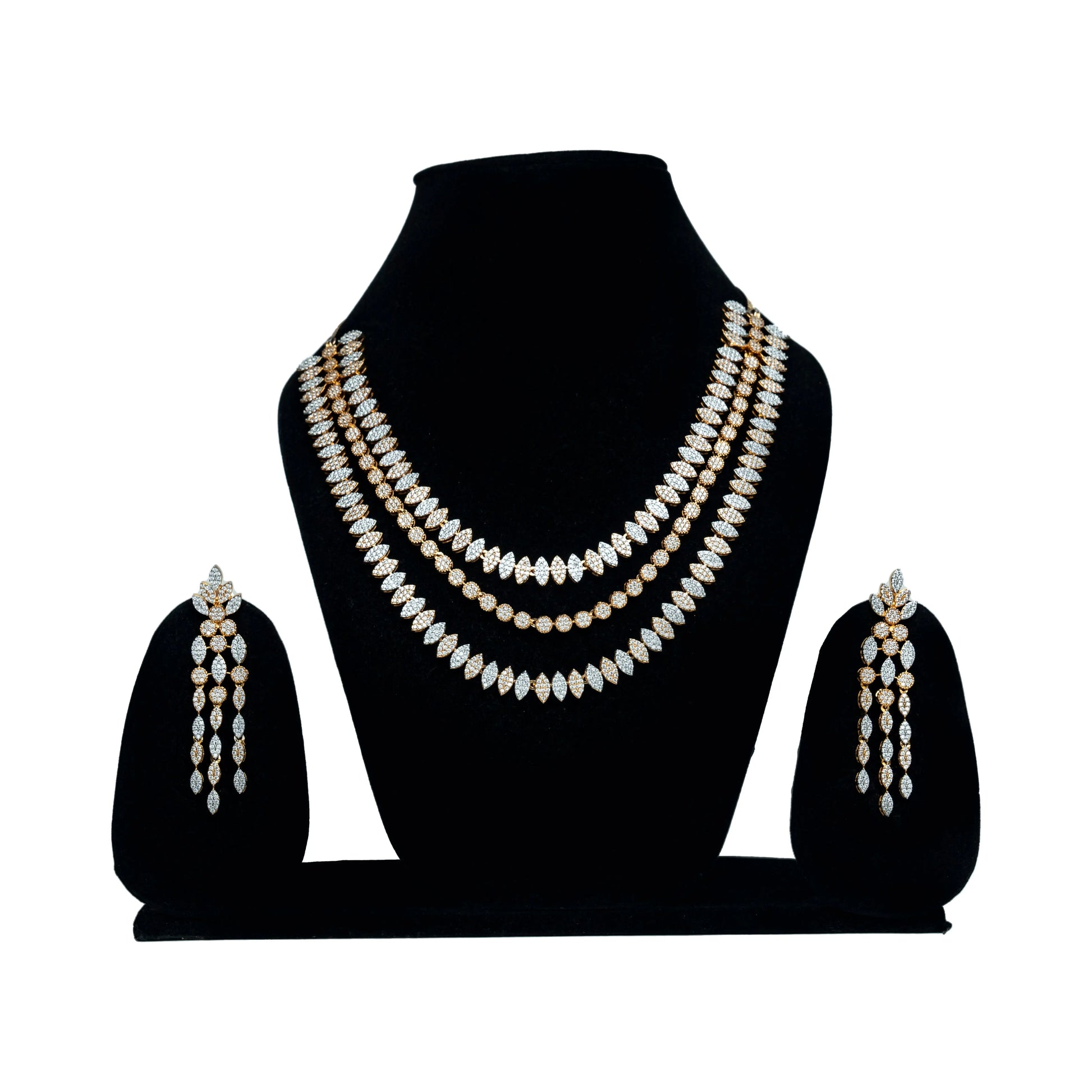 Trinity Triple Layered Necklace