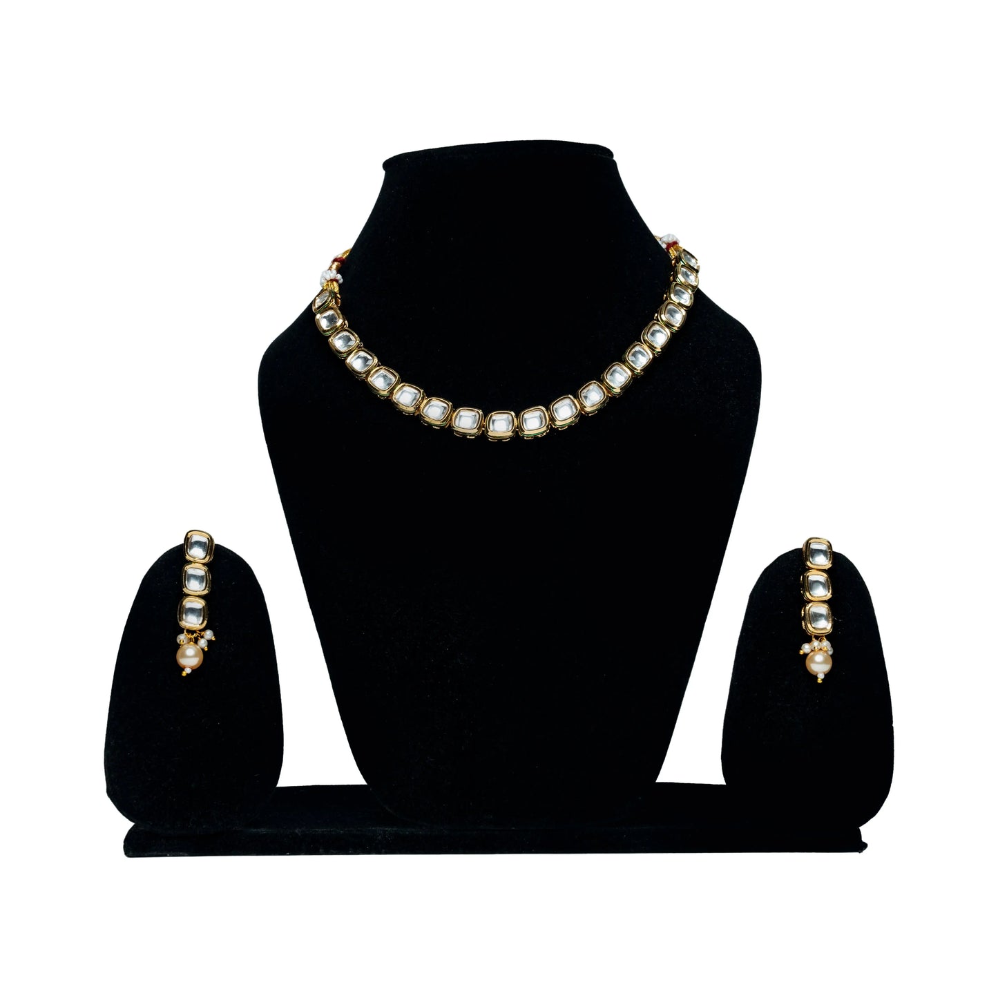 Traditional Indian Kundan Necklace Set
