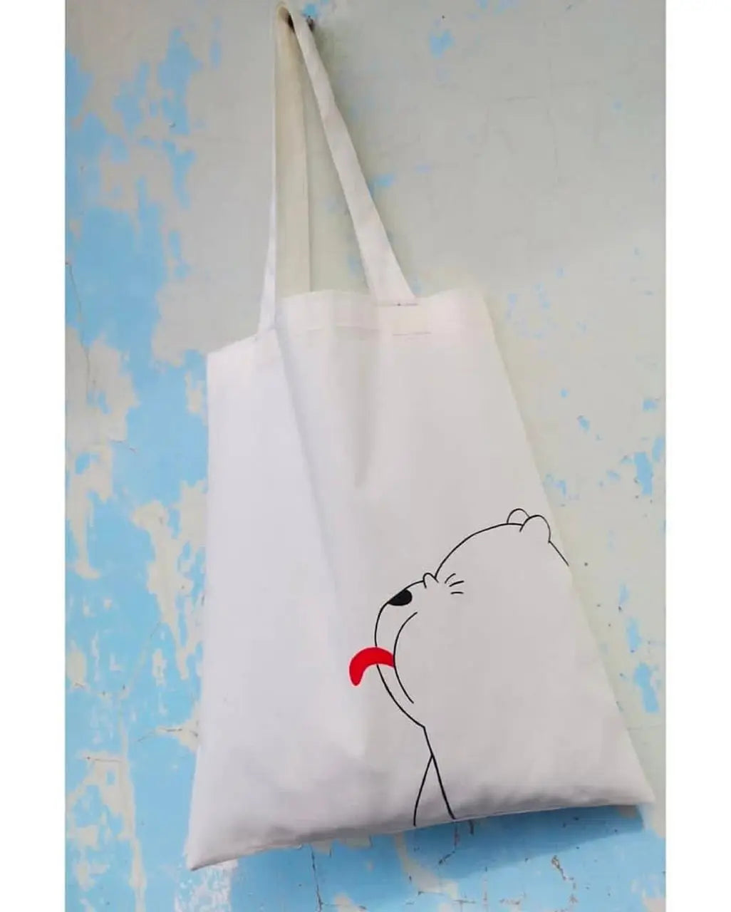 Mood Bear Tote Shoulder Bag