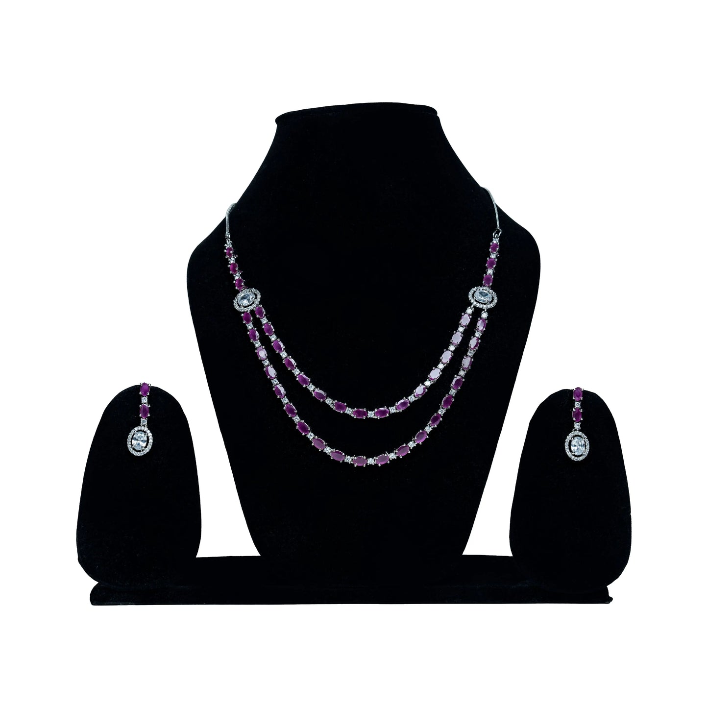 Double Layer AD Necklace - VERDOT
