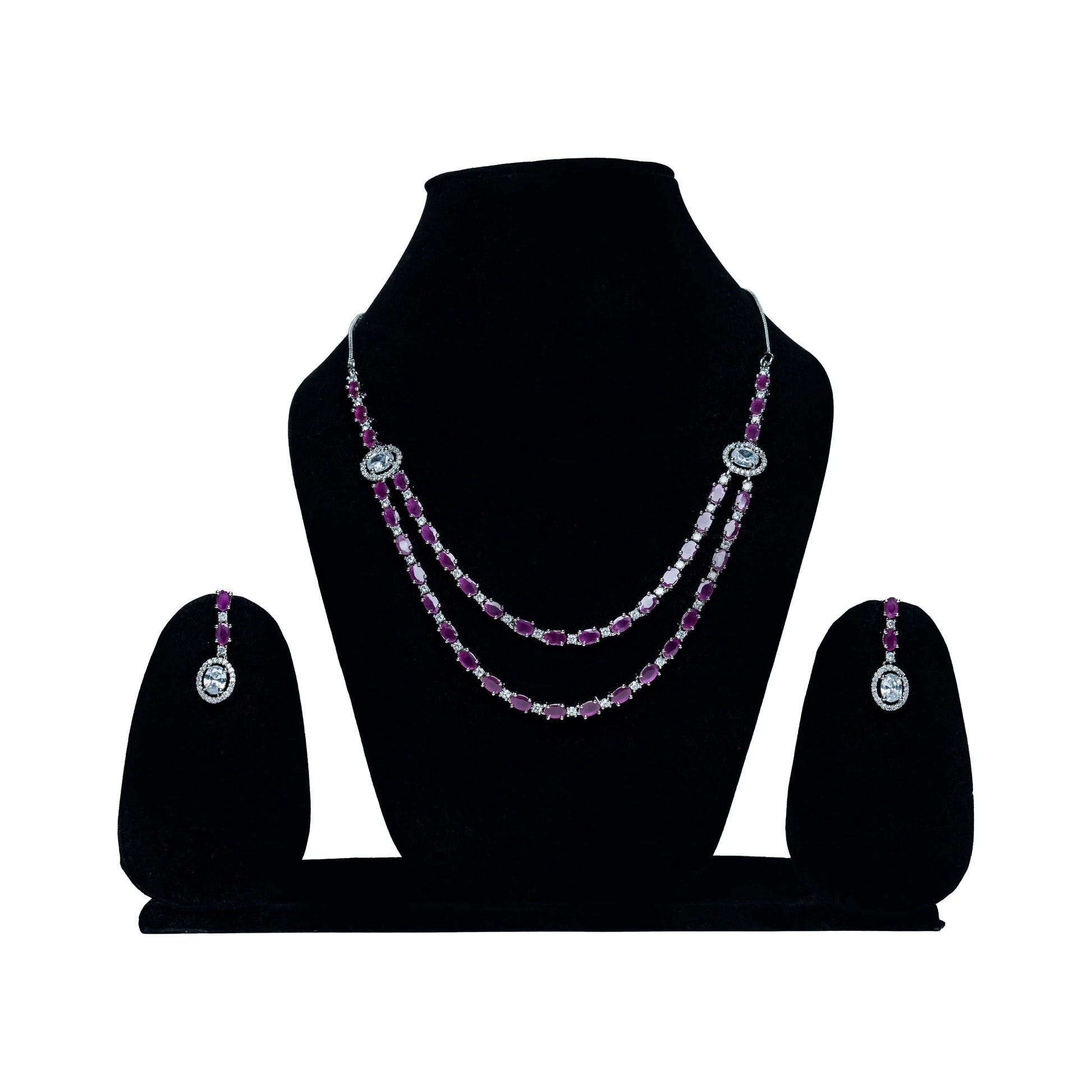 Double Layer AD Necklace - VERDOT