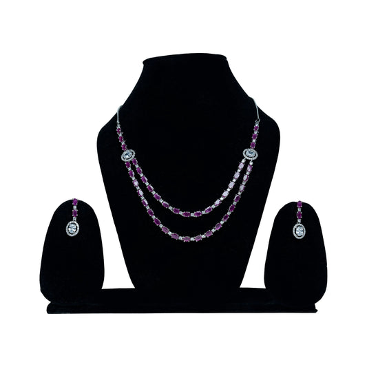 Double Layer AD Necklace - VERDOT