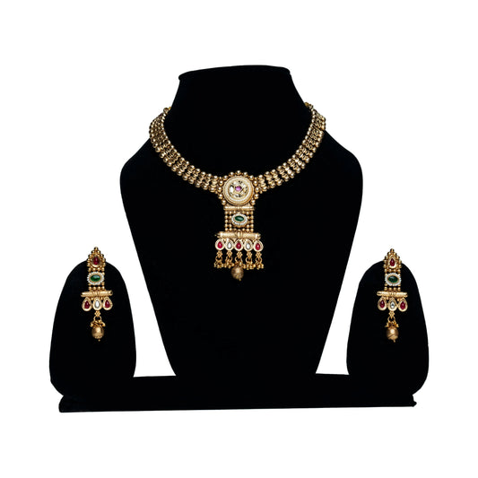 Rajwada™ Y-Shape Regal Pearl Necklace