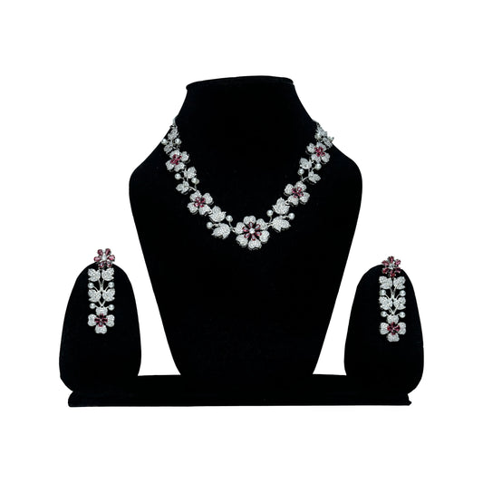 Red stone Nano Necklace