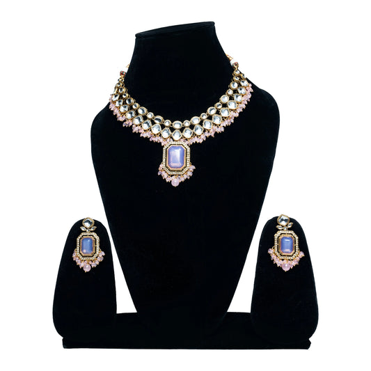 Lavender Stone Jewelry Set