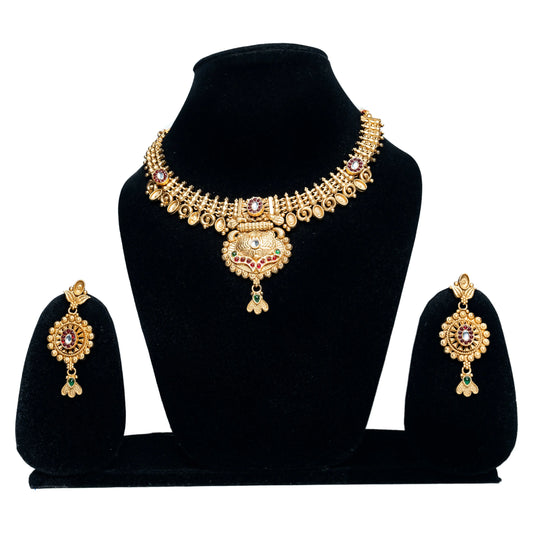 Rajwada Exquisite Bridal Gold Set