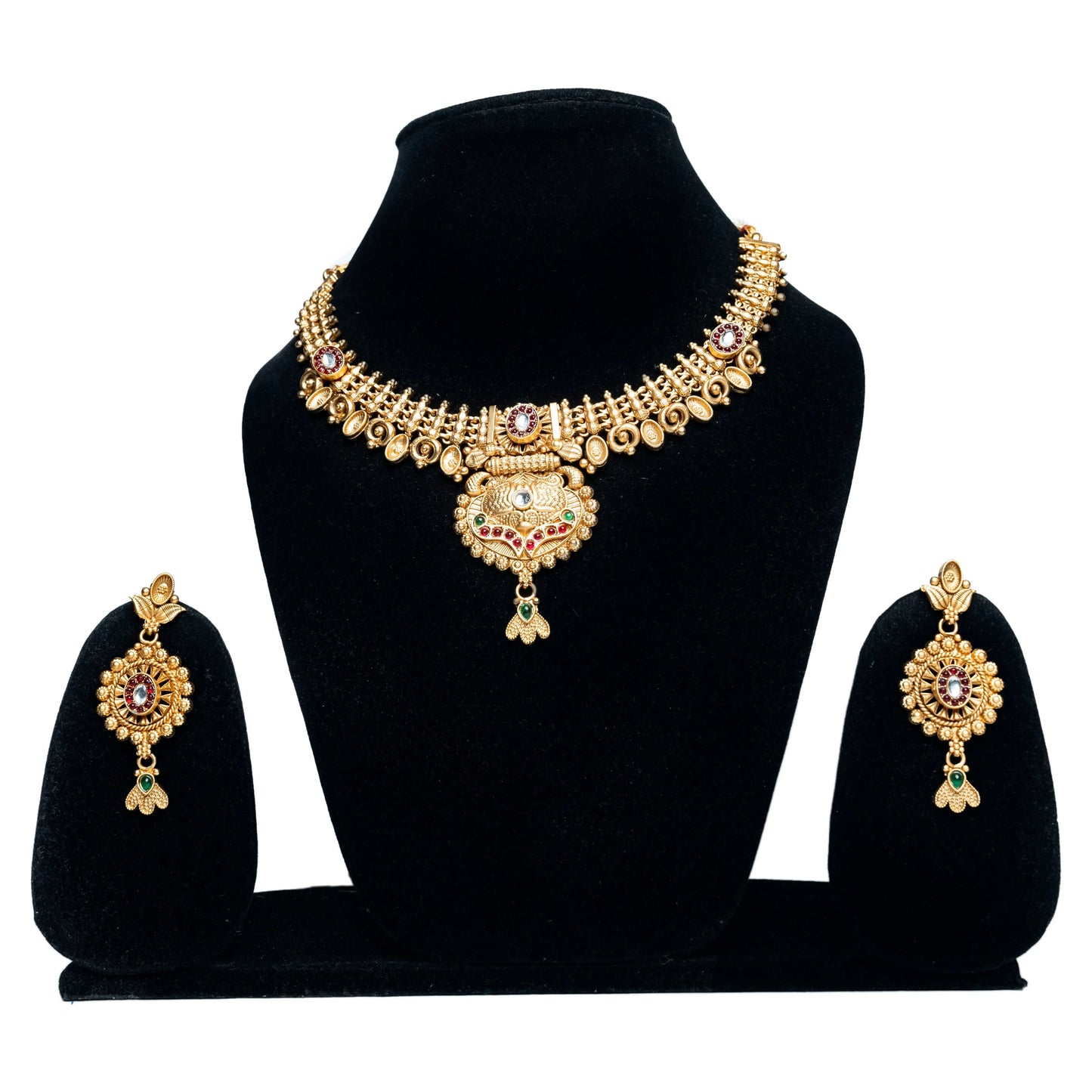Rajwada Necklace NRJ90 - VERDOT