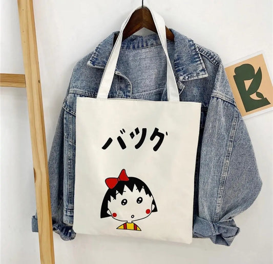Kawaii Girl Tote Bag